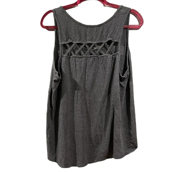 Gray Kismet tip with open design back, size XL - Picture 3 of 4